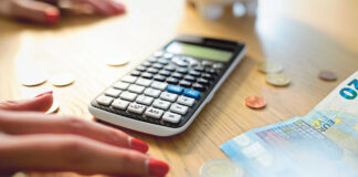 Taschenrechner und Geld