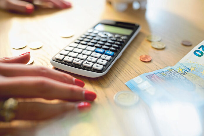 Taschenrechner und Geld