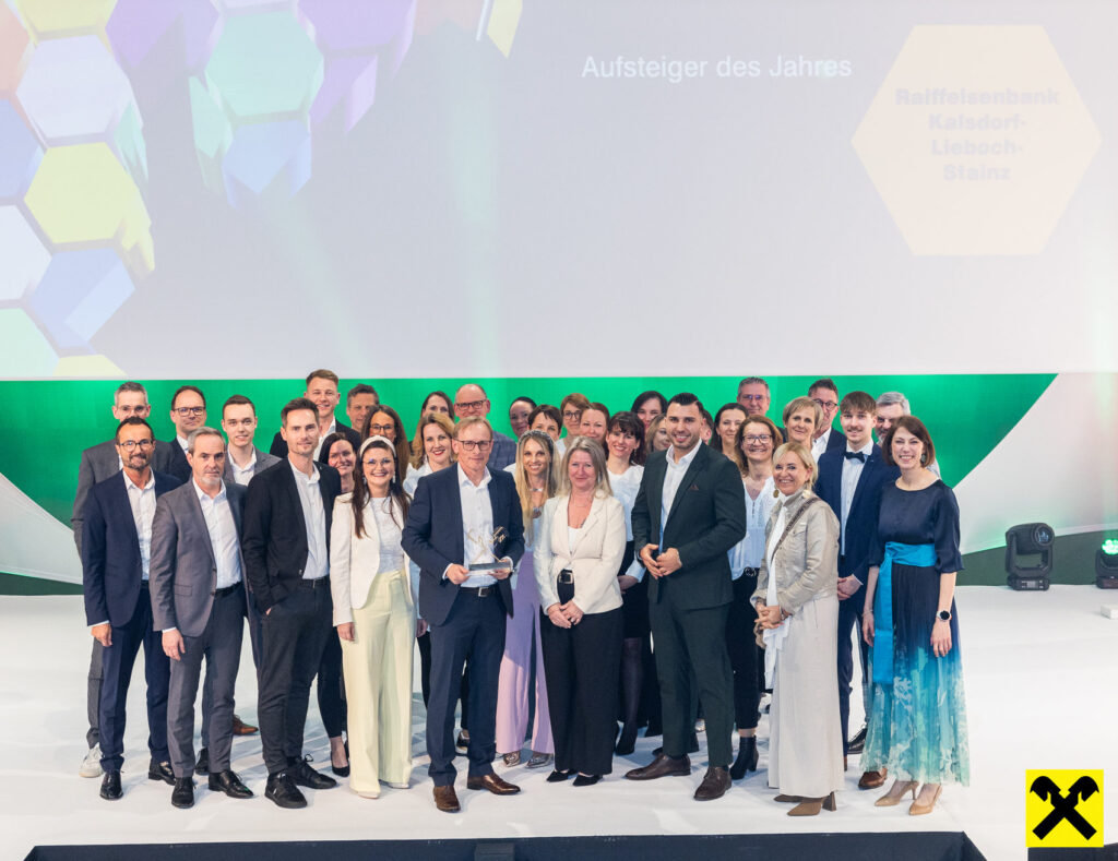 Gruppenfoto der Sieger