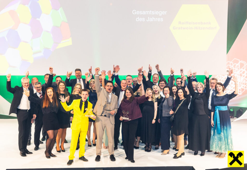 Gruppenfoto der Sieger