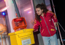 Probeneinblick in die Schauspielproduktion „Kri" mit Tanja Radovanovic