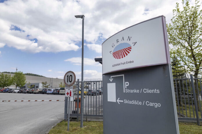 Agrana Fruit Emba Werkseinfahrt