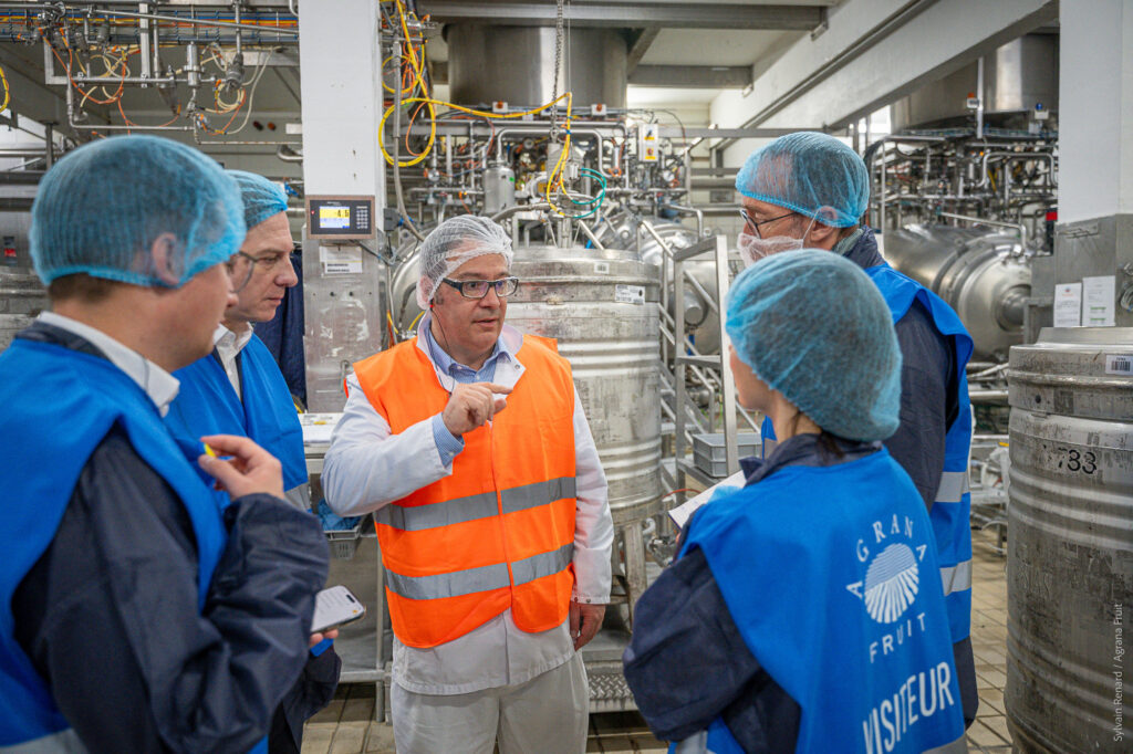 Agrana Werksbesichtigung in Frankreich