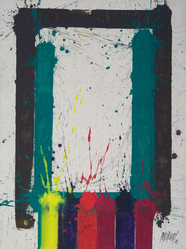 Markus Prachensky, Etruria Meridionale - X, 1981