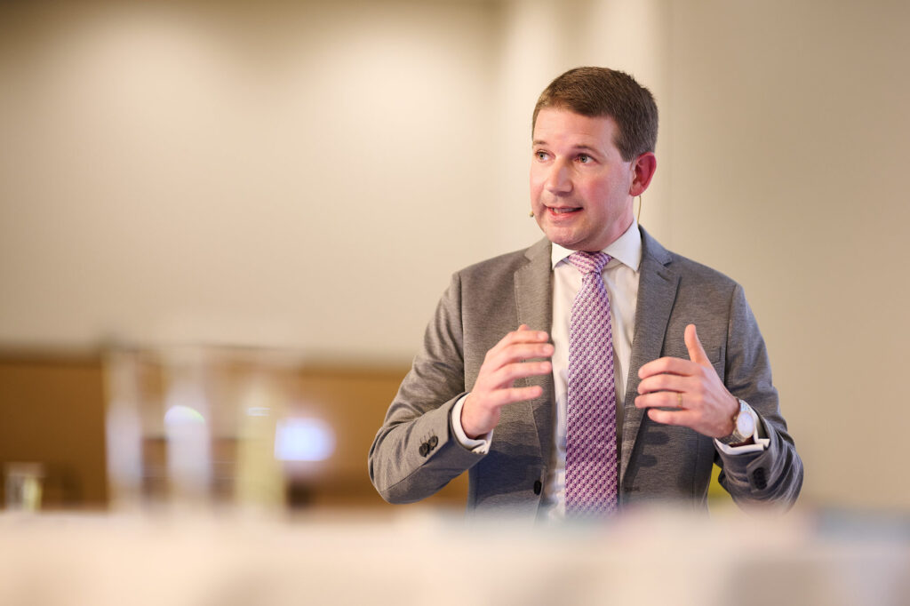 Thomas Schmatzberger beim Management-Forum 2026