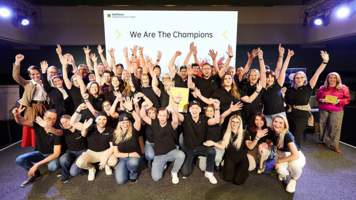 Die Raiffeisen Regionalbank Mödling holte sich den Sieg in der Königsdisziplin (Gruppe 4).