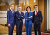 Die RVS-Geschäftsleiter Andreas Derndorfer, Heinz Konrad, Anna Doblhofer-Bachleitner und Manfred Quehenberger