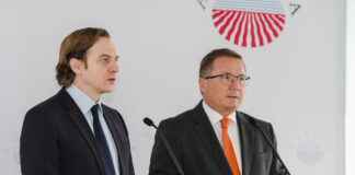 Stephan Büttner und Franz Ennser bei der Bilanz-Pressekonferenz
