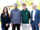 Marie Krombholz-Reindl (RVS-Nachhaltigkeitsmanagement), Stefan Dötterl und Jakob Seilern-Aspang (Universität Salzburg) sowie Andreas Derndorfer (RVS-Geschäftsleitung)