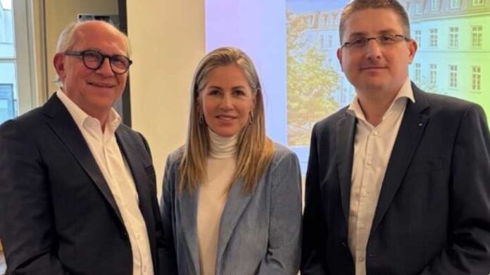 Josef Macher, Karin Scheiblberger und Klemens Moßbauer