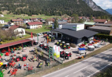 Die Fachwerkstätte Weißenbach von oben