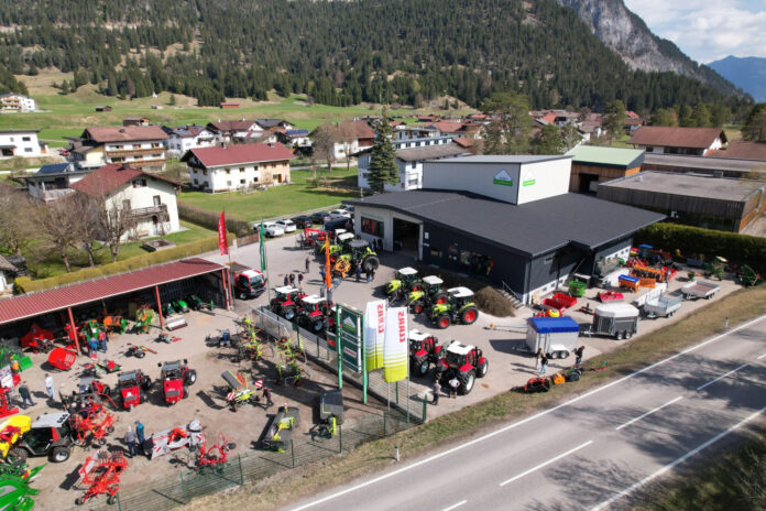 Die Fachwerkstätte Weißenbach von oben