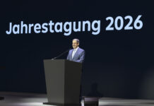 Erwin Hameseder bei der Jahrestaung 2026