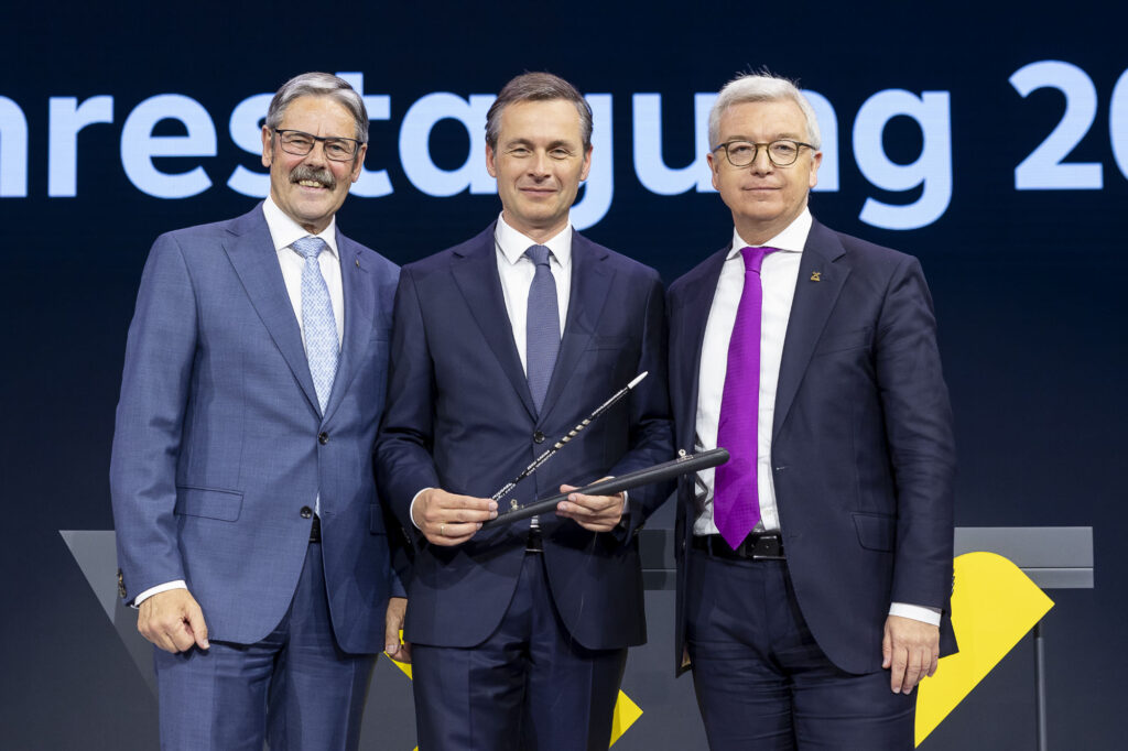 Erwin Hameseder, Martin Hauer und Michael Höllerer