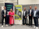 Gruppenfoto: Julian Zeilinger, Karin Wallerstorfer-Rögl, Matthias Tindorf, Harald Kosch und Christoph Schöndorfer