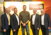 Werner Kraft, Daniel Frösch, Alex Kristan, Michael Höllerer und Otto Weichselbaum