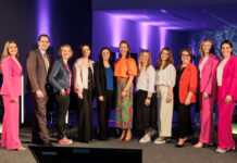 Anna-Maria Reinthaller, Matthias Kohrgruber, Gabi Bergmair, Birgit Mohr, Olivia Prader, Carolin Anne Schiebel, Sabine Brummer-Wendt, Marlene Kastner, Sabine Reichsthaler, Katja Hubinger und Moderatorin Elke Rock