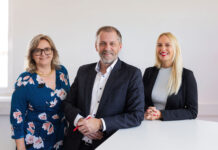 Das neue Hobex-Vorstandsteam: CFO Karin Mitchell, CEO Michael Bratl und CCO Martina Maurer