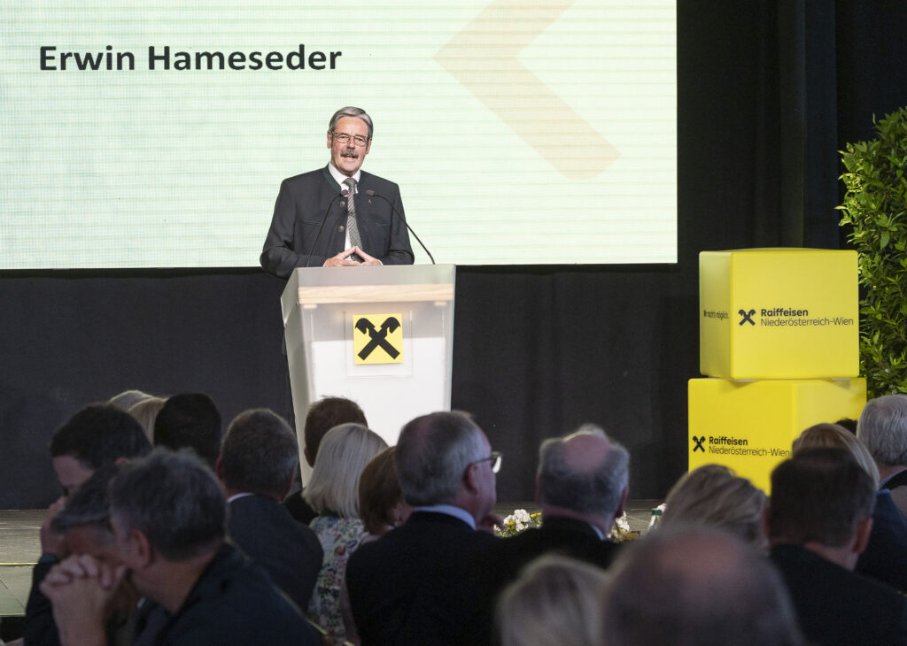 Erwin Hameseder am Rednerpult