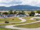 Blick auf das Testgelände in Teesdorf