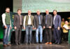 Aufsichtsratsvorsitzender Christian Hofstadler, Norman Eichinger, Verbandsdirektor des Raiffeisenverbandes OÖ, Obmann-Stv. Franz Steigerstorfer, Geschäftsführer Hannes Ranetbauer, Obmann Florian Reichl und RWA-Vorstandsdirektor Christoph Metzker