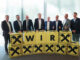 Die Geschäftsleiter Johann Sperhansl und Hannes Wedl, Peter Donabauer (RLB NÖ-Wien), Obmann Josef Reichmann, Heinrich Hausmann (RRV NÖ-Wien), Helmut Tacho, AR-Vorsitzender der Raiffeisen-Holding NÖ-Wien, AR-Vorsitzender Josef Schuch und Staatskommissär-Stv. Axel Meisenbichler
