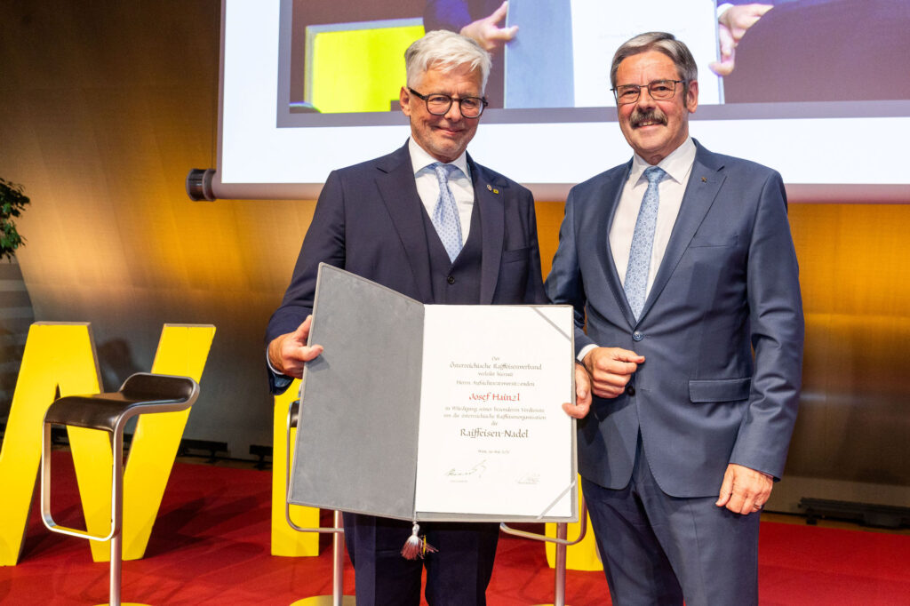 Josef Hainzl und Erwin Hameseder