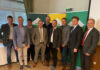 Stefan Kammerhuber, Leopold Haslinger (AR-Vors. LH Schärding), Christoph Moser, Helmut Barth, Franz Schachinger, Hermann Stadler, Christian Irnberger, Norman Eichinger und Walter Lederhilger (Genossenschafts­anwalt OÖ)