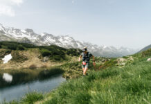 Läuferin beim Montafon Arlberg Marathon