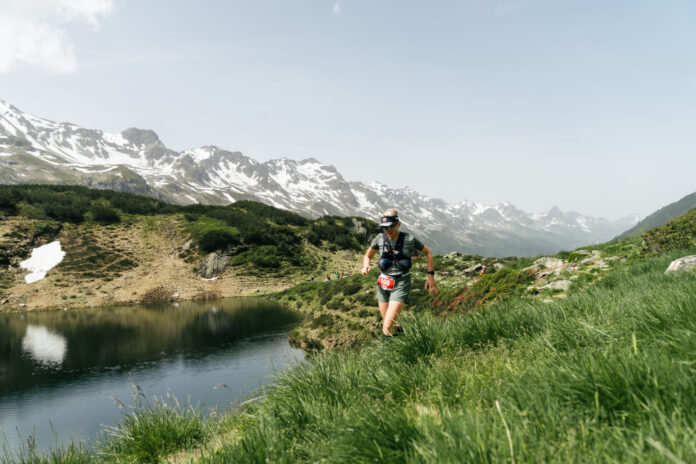 Läuferin beim Montafon Arlberg Marathon
