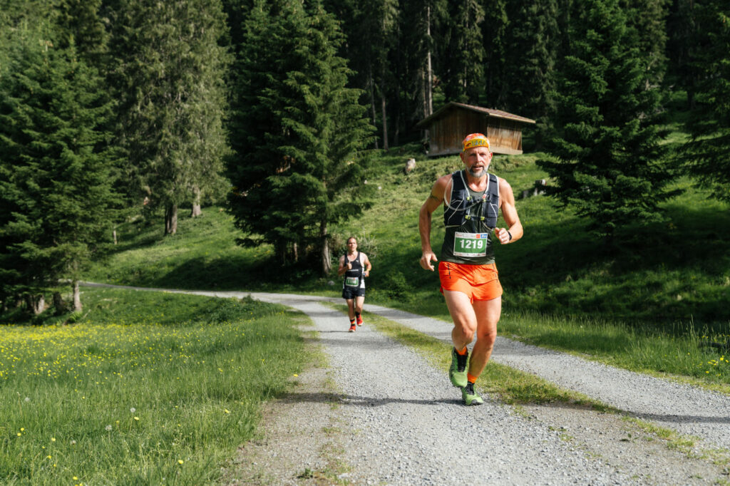 Läufer beim Montafon Arlberg Marathon