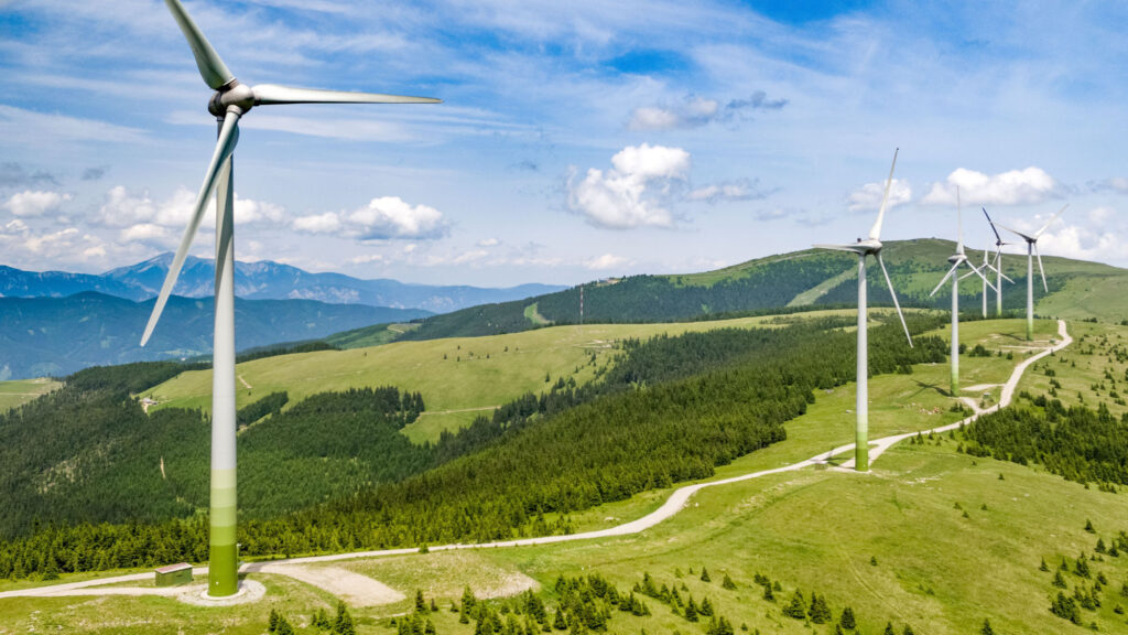 Erneuerbare Energie: Windpark Pretul I (Stmk)