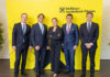 RLB Kärnten mit Wachstum im Jubiläumsjahr Blickten auf eine positive Entwicklung zurück: Manfred Wilhelmer, Gert Spanz, Uta Kogler-Maier, Gerhard Oswald und Georg Messner