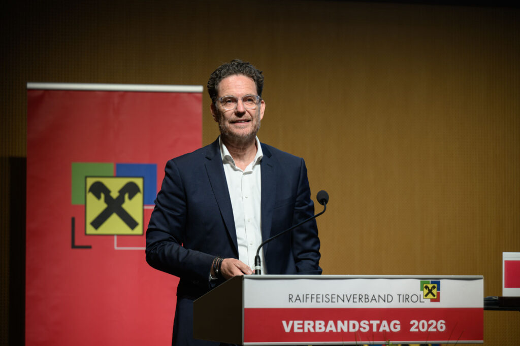 Gastredner Hans Lercher erklärte in seiner Keynote, wie Innovation entsteht und gefördert werden kann.