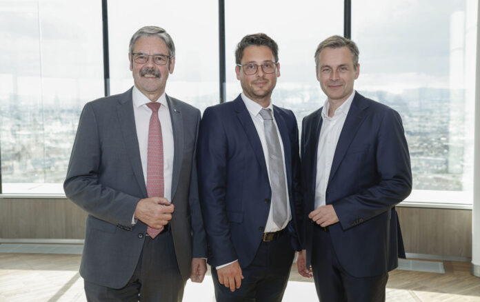 Erwin Hameseder, Oliver Gorbach und Martin Hauer