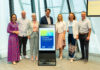 Nachhaltige Betriebswirtschaft: René Schmidpeter präsentiert neues Buch Großes Interesse herrschte bei der Buchpräsentation in der RBI: Tina Deutsch, Sebastian Kortmann, Ingrid Kissling-Näf, René Schmidpeter, Christine Würfel, Martina Weissenbök und Christian Dobler