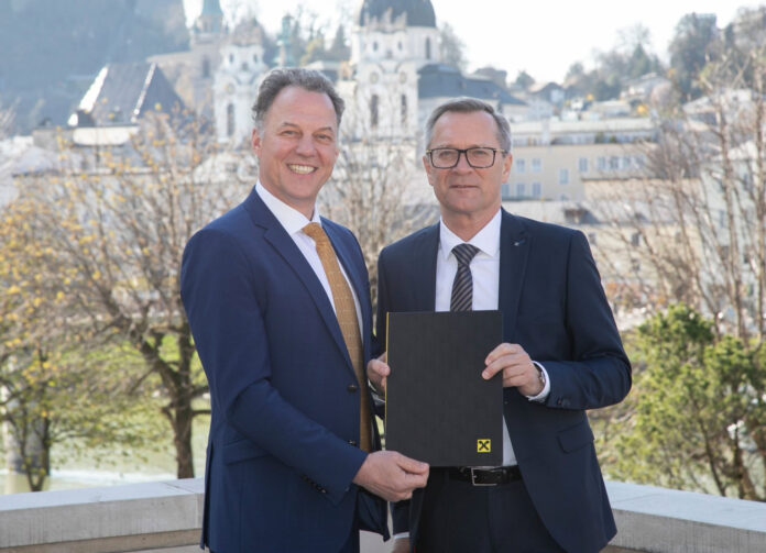 Hansjörg Brunner (Präsident SKV) und Heinz Konrad (Generaldirektor RVS)