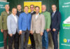 Lagerhaus Wiener Becken: „Vielfalt macht den Unterschied“ Obmann-Stv. Johann Tröber, stv. Geschäftsführer Karl Szihn, Reinhard Bauer, Karl Reiner, Aufsichtsratsvorsitzender Johannes Toyfl, Christoph Metzker, Altobmann Johann Oberhofer und Revisor Johannes Baumgartner © LH Wiener Becken