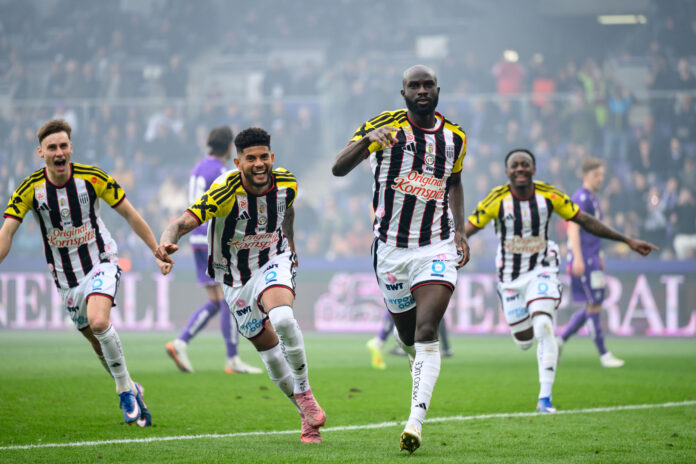 Torjubel der LASK-Spieler
