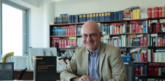 Markus Dellinge rin seinem Büro