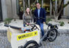RVS Mitarbeitende mit einem Lastenrad