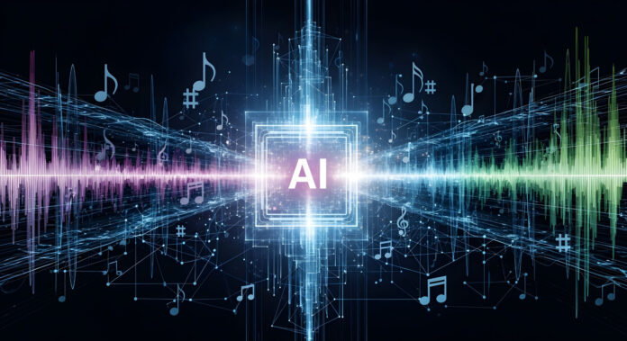Digital illustration of artificial intelligence