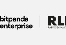 Bitpanda und RLB Tirol Logos