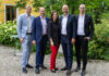 Michael Pacher (Leiter Abteilung Bildung, Personal und Consulting), Robert Liebminger (Vorsitzender Geschäftsleiter-Vereinigung Steiermark), Impulsreferentin Monika Fuchs, Verbandsdirektor Peter Weissl und Patrick Lampl (Teamleiter Bildung)