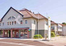 RBR Schärding investiert in Andorf Die neue Bankstelle in Andorf von außen