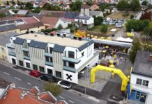 Außenansicht Bankstelle Gramatneusiedl