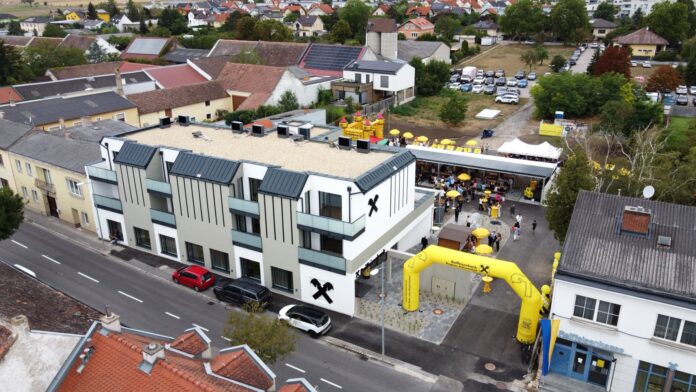 Außenansicht Bankstelle Gramatneusiedl