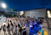 Ganz in Weiß durch die Nacht im Raiffeisen Klub Kasematten