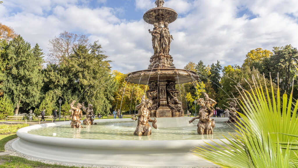 Generalsanierter Grazer Stadtparkbrunnen