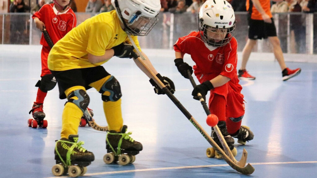 Spieler des RHC Wolfurt in Action